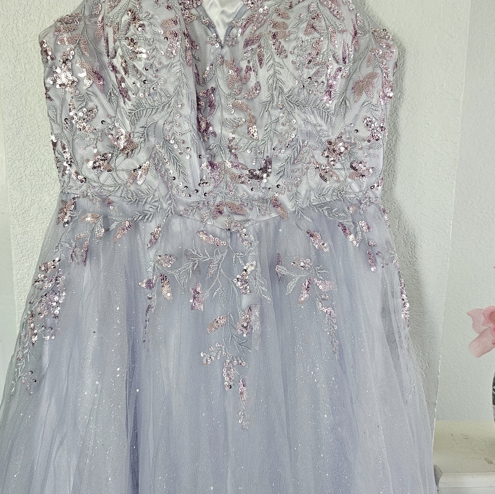 Celebratory Eva Purple/Lilac  XL Gown